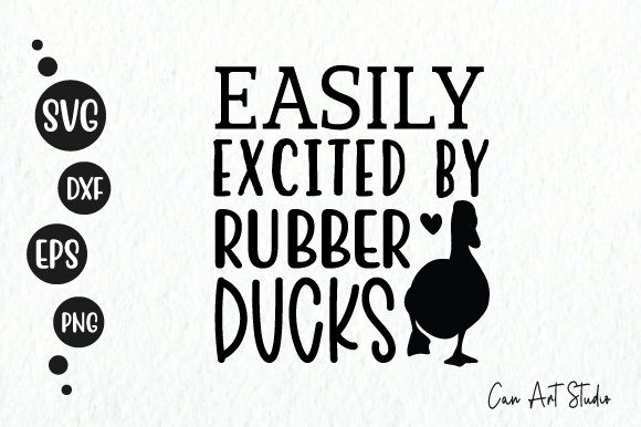 Download Easily Excited by Rubber Ducks Svg - Rubber ducks Collection