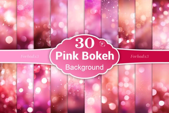 Download Pink Bokeh Background - Premium Resources