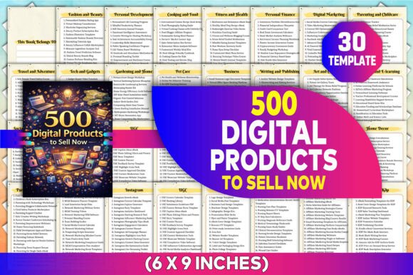 Download 500 Digital Products to Sell Now - Premium Resources