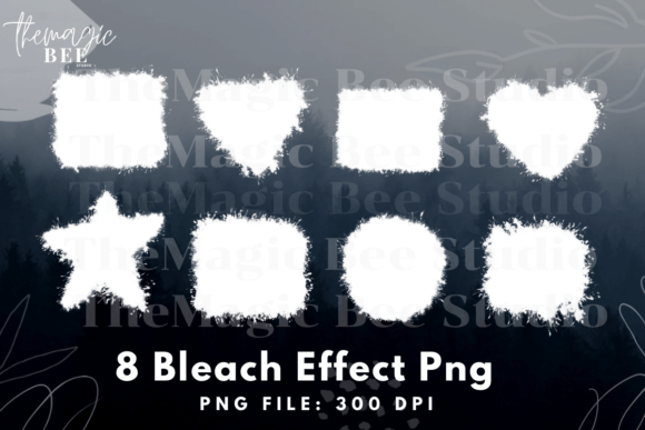 Download Bleach Effect PNG Bundle - Bleach effect Collection