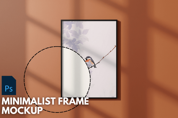 Download Minimal Frame Mockup PSD Wall Art - Premium Resources