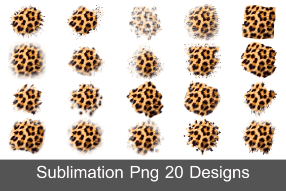 Download Leopard Paint Bleach Effect Sublimation - Bleach effect Collection