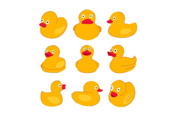 Download Yellow Rubber Ducks Creating a Playful B - Rubber ducks Collection
